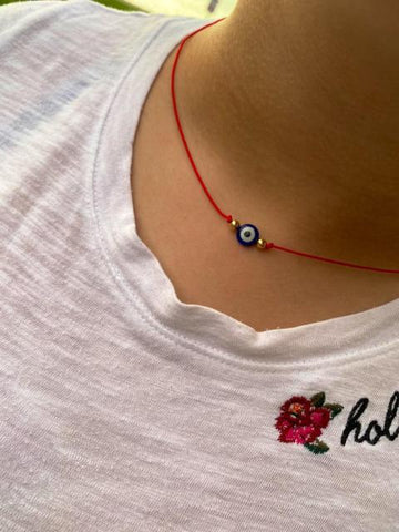 Beaded Chokers,Danity Choker, Trendy Jewelry, Beach Vibe, Choker, Bohemian Jewelry, Evil Eye Protection, daiiibabyyy